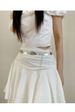 Retro Silver Metal Waist Chain Women's Belt With Skirt Waist Chain Waist Decoration_voghion.com
