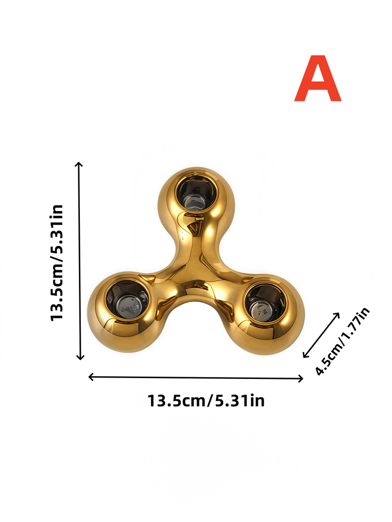 1pc Gold High-end Light Luxury Design Three-hole Candle Holder Is Used In The Living Room Countertop Multi-scene Ornament Candle Candle Holder_voghion.com