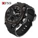Men's Sport Watch With LED Display, Waterproof 50m, Alarm, Stopwatch, Night Light, Digital Analog Dial For Outdoor Activities_voghion.com