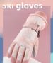 Guantes de esquí con palma completa y pantalla táctil para mujer, forro polar grueso para hombre, cálidos, de algodón, para invierno, ciclismo, bicicleta eléctrica, viento frío, impermeables._voghion.com