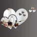 Home Acryl 3D selbstklebende Liebe Spiegel Aufkleber DIY dekorative Malerei Hintergrundwand_voghion.com
