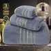 Coral Fleece Bath Towel Set - Ultra Soft & Highly Absorbent (Includes Hair Wrap & Face Towel Thick & Quick-Drying For Home & Spa Use)_voghion.com
