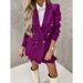 Women's Clothing new casual long-sleeved suit INS fashion loose multi-color two-piece set_voghion.com