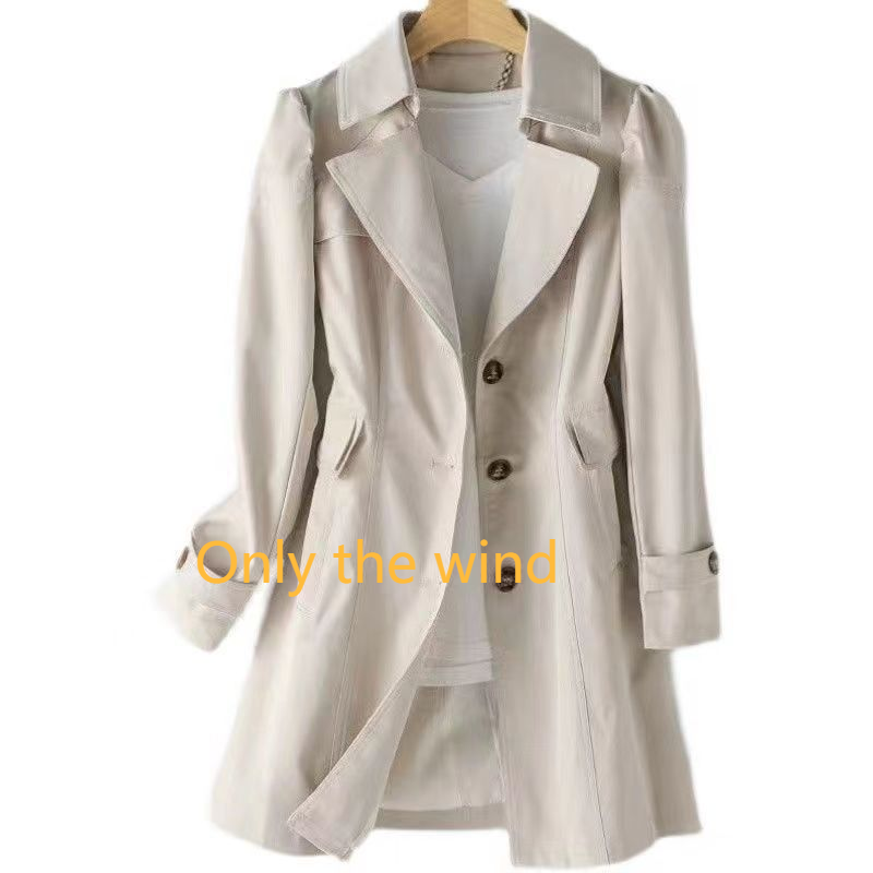 Damenbekleidung Anzug Windjacke Für Damen, Neuer Winter Mittellanger Britischer Stil, Hochwertige Farbabstimmung, Lockerer Und Schmaler Mantel_voghion.com