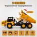 Mother & Kids 1:16 Scale 11-Channel Remote Control Construction Vehicle Toy Set - Alloy Excavator, Loader, Dump Truck & Bulldozer For Kids Collectors_voghion.com