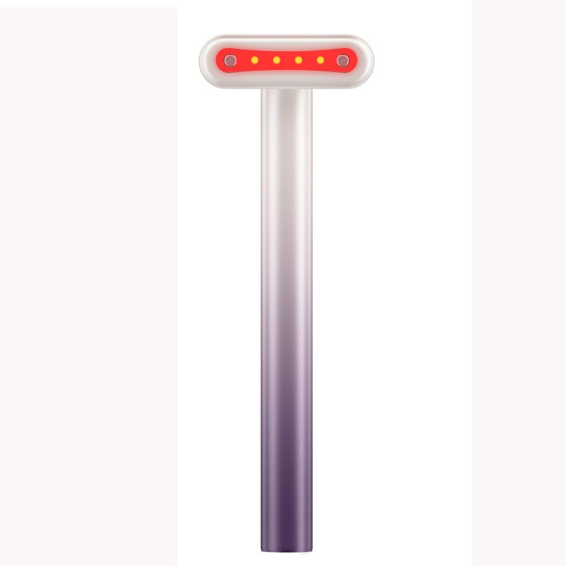 1 4 in Facial EMS Microcurrent Warm Eye Care Beauty Instrument LED Skincare Wand Vibration Skcare 70% discount_voghion.com