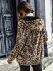 Women's Long Sleeve Fur Coat With Hood, Polyester Spandex Blend, Relaxed Fit, Autumn And Winter Wear, Zipper_voghion.com