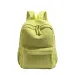 Solid Color Corduroy Student Backpack Casual Striped Velvet 14 Inch Womens Computer Storage Bag 250408l_voghion.com