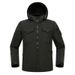 Beetle Tactical Jacket – Allwetter-Militär-Windjacke mit Fleecefutter und wasserabweisender Kapuze (Schwarz/Grau/Grün/Khaki)_voghion.com