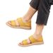 2025 Summer Fashionable And Minimally Designed Cowhide Bottom Leaky Toe Beach Shoes With Comfortable Fish Mouth Sandals_voghion.com