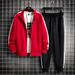 Men's Clothing Sports suit men 2024 spring new urban fashion youth trend cardigan sports suit men_voghion.com