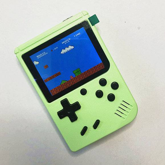Retro gaming console, ultra high definition screen, professional gaming chip, 400 in one retro camouflage macaron 500 game doubles Tetris_voghion.com