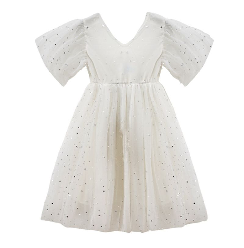 [TwinklePrincess] Girls' Sequin Dress - Puffy Tulle Party Gown | 2025 Flower Girl & Pageant Dress_voghion.com