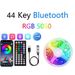 5050 RGB LED-stripverlichtingset met afstandsbediening met 44 toetsen, 5V laagspannings-smart-tv-achtergrondverlichting, kleurveranderende sfeerverlichting voor thuisdecoratie_voghion.com