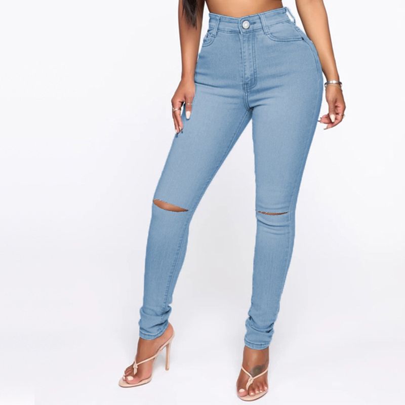 Women's fashion high-waisted sexy tight pants_voghion.com