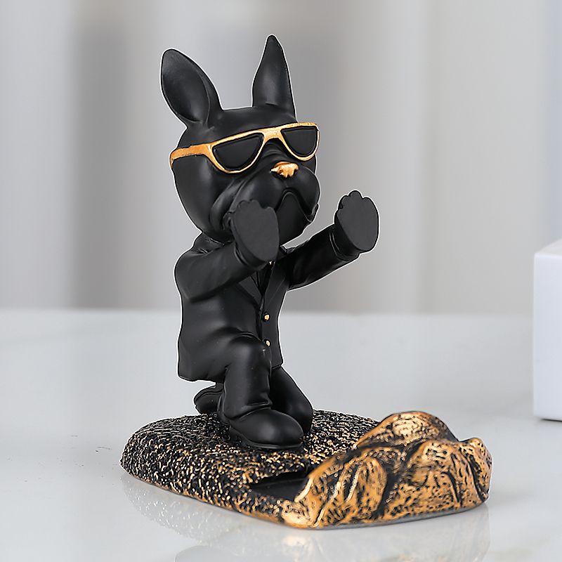 Suport personalizat pentru telefon la modă, cadou drăguț pentru păpuși, ornament pentru birou pentru cățeluș, suport pentru tabletă cu desene animate_voghion.com