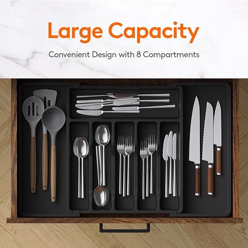 Expandable cutlery tray for kitchen_voghion.com