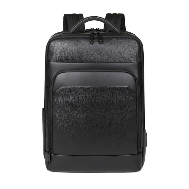 Férfi táskák Valódi bőr üzleti hátizsák Első rétegű marhabőr hátizsák Ingázó számítógéptáska Nagy kapacitású gyári nagykereskedelem_voghion.com