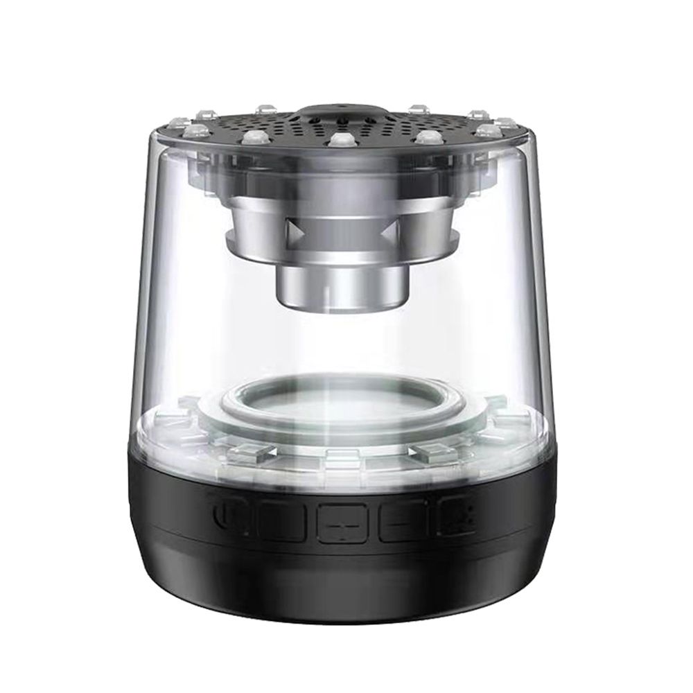 Campinglampe Trådløs Bluetooth-højttaler Søjle LED-lys Vandtæt lys med surroundmusikcenter Farverigt atmosfærelys_voghion.com