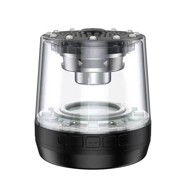 Campinglampe Trådløs Bluetooth-højttaler Søjle LED-lys Vandtæt lys med surroundmusikcenter Farverigt atmosfærelys_voghion.com