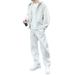 Lässiges Herren-Hoodie- und Jogginghosen-Set – Bequeme Passform, Baumwollmischgewebe, minimalistische Streetwear für Herbst und Winter_voghion.com