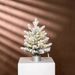 Christmas Green Lemon Decorations 45CM Music Box Rotating Music Tree Snow Tree Desktop Ornaments_voghion.com