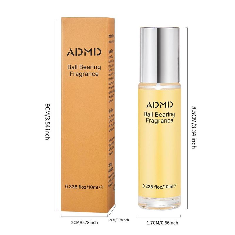 ADMD Loțiune de corp pliabilă, parfum de lungă durată, parfum mic și portabil, 10 ml, parfum cu bilă de parfum_voghion.com
