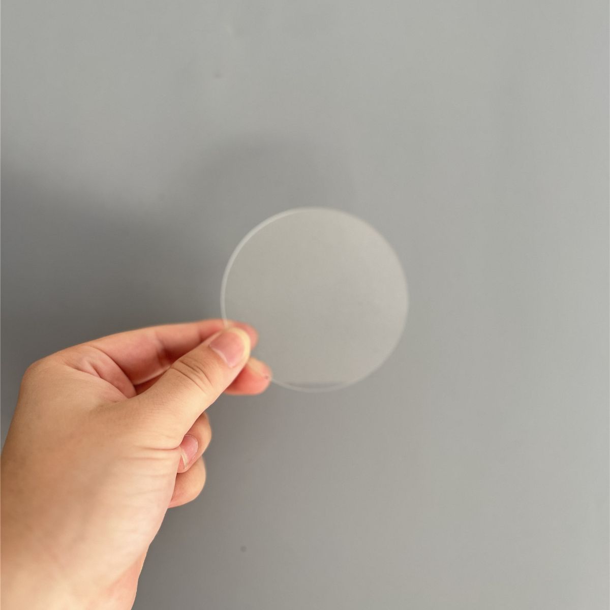 Acrylic Coasters Set - Heat Resistant Round Drink Mats (Ombre Candy Colors 6-Pack) - Stylish Table Decor For Coffee & Photography_voghion.com