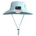 Cappello con ventola solare e vento forte, ricaricabile, a tesa larga, per bambini, ragazze, tempo libero, cappello da sole sottile per ragazzi_voghion.com