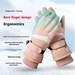 Gants de ski d'hiver chauds coupe-vent imperméables épais antidérapants pour écran tactile pour couple A30X_voghion.com