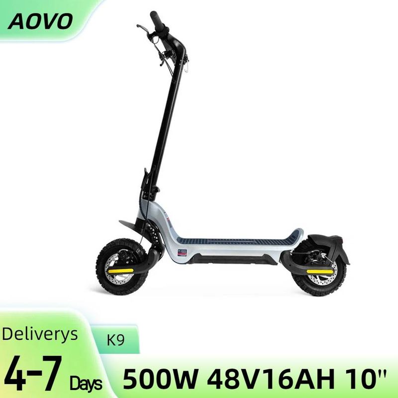 AOVO K9 10" kokoontaittuva sähköskootteri 800W moottori 48V 16Ah akku_voghion.com