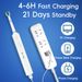 Electric Toothbrush With 6 Brush Heads & Travel Case, Rechargeable Electric Toothbrushes - 3 Modes & 2 Min Timer, Compatible With Oral B Brush Head_voghion.com