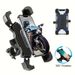 1pc Bicycle Motorcycle/bicycle Holder, Supports All Models From 12.19-17.27 Cm, 360° Rotating Phone Holder_voghion.com