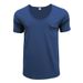 Unbeatable Quality Summer New T-shirt V-neck Patch Pocket Solid Color Plus Size Thin Short Sleeved Men's Clothing_voghion.com