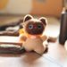 Kitten Adorable Plush Cute Toy Keychain Soft Stuffed Animal Charm Doll Bag_voghion.com
