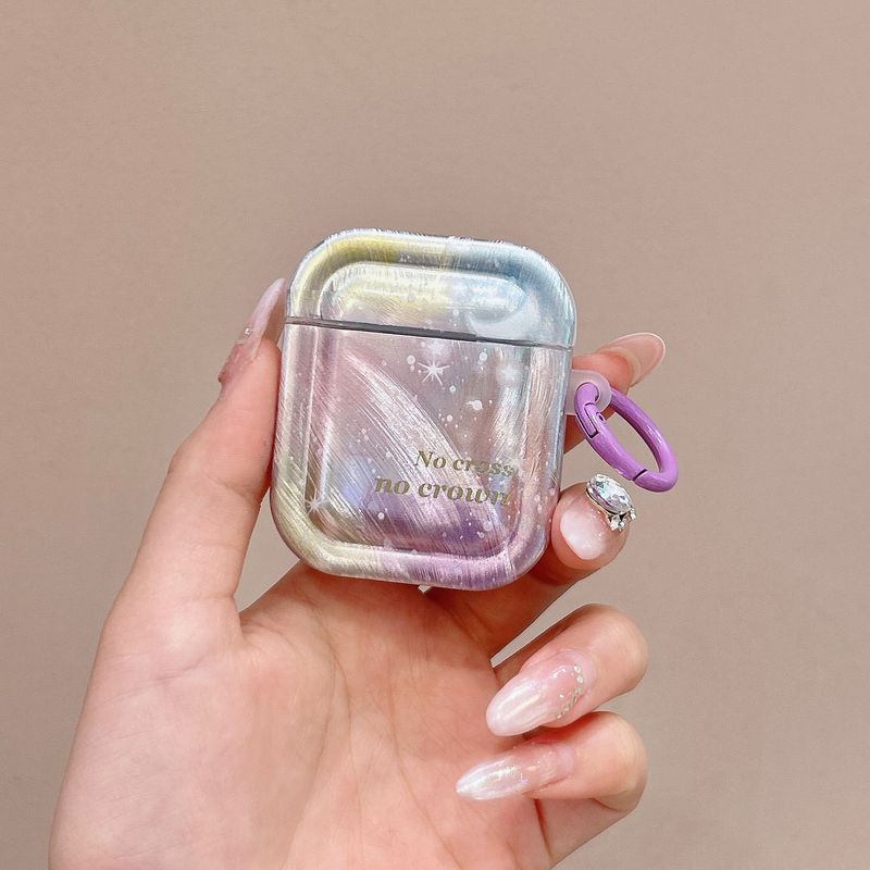 Feather yarn blooming rose moon suitable for airpods 3 protective case pro2 wireless bluetooth 1/2 generation earphone case_voghion.com