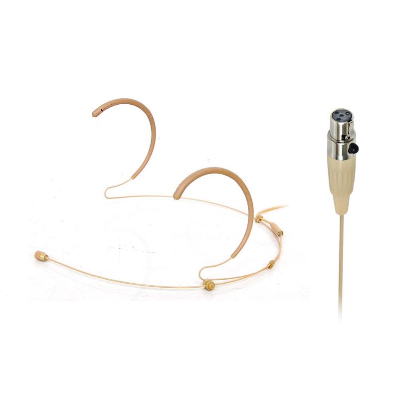 LOMEHO 4Pin Mini XLR βύσμα Omni Directional Headset Μικρόφωνο Electret Capsule Condenser Μικρόφωνο που φοριέται στο κεφάλι Καλώδιο Μικροφώνου 1.2M_voghion.com