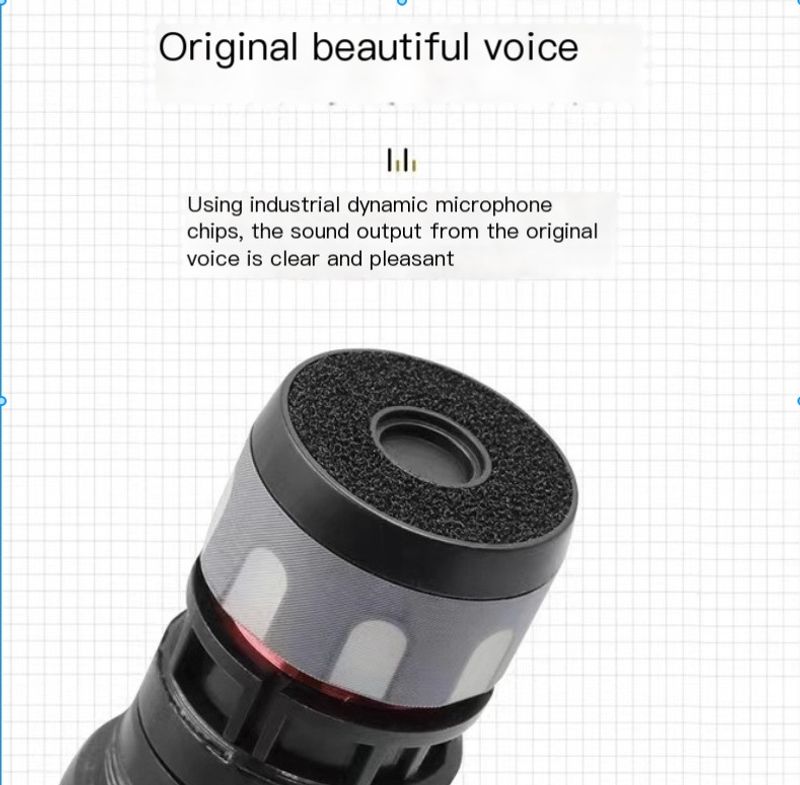 Microfon wireless portabil de Crăciun, remorcă U-band, echipament de streaming live pentru exterior, sistem audio karaoke pentru acasă, microfon universal pentru scenă_voghion.com