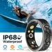 R16 Smart Ring With Retro Style, Heart Rate, Blood Oxygen, Sleep Tracking, Step Counting, And Multi-Sports Smart Ring_voghion.com
