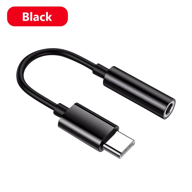 2-in-1 USB-C Type C To 3.5mm Charging Cable Splitter Headphone Female To TypeC Male Adapter Y Headphone Splitter For Andriod_voghion.com