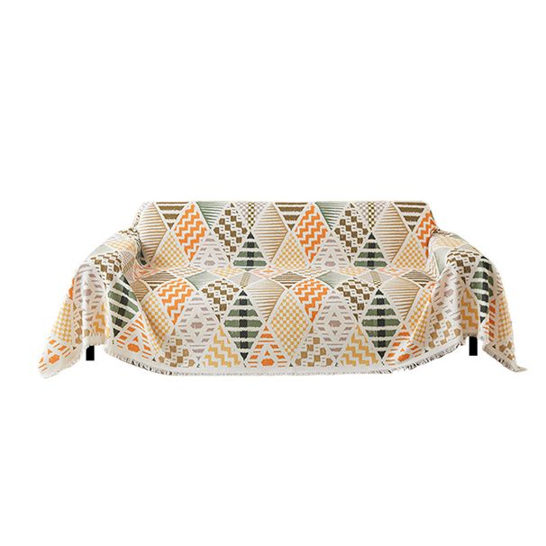 Bohemian Şönil Kanepe Kılıfı - Kedi Geçirmez Tasarımlı Çift Taraflı Jakarlı Kılıf (4 Mevsim, Bölmeli Uyum)_voghion.com