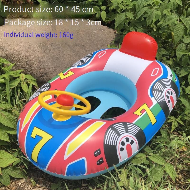Pool & Accessories Kids Inflatable Swim Ring Extra Thick Large Baby Floating Seat With Water Gun Safe For Pool Beach Play_voghion.com