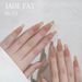 Nail Glue Pure Desire Nude Nail Polish New Gentle Versatile Ice Transparent Jade Nude Pink Base Color_voghion.com