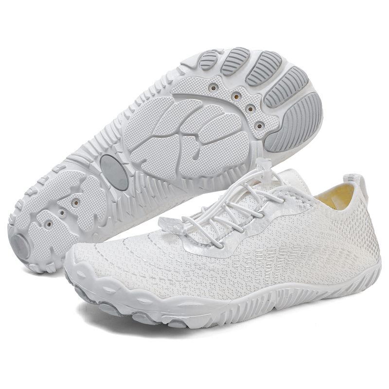 Zapatos acuáticos unisex para natación, senderismo y pesca. Calcetines acuáticos antideslizantes de secado rápido con bolsillos para los dedos. Ligeros y transpirables._voghion.com