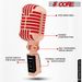 5 Core Professional Vintage Microphone for Singing Dynamic Super Cardiod XLR Old Retro Vocal Mic Stage Unidirectional Classic Studio Microfono Recordi_voghion.com