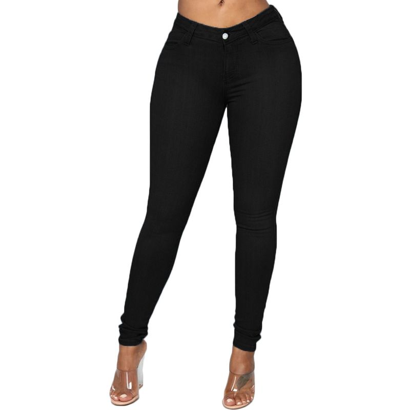 Style Women's Tight Jeans Pencil Pants Plus Size_voghion.com