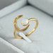 【Same Low Price】Creative Ins Cold Style Trendy Women's Moon Sun Adjustable Moonstone Ring Elegant Jewelry_voghion.com