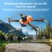 Drone quadricoptère aérien à double caméra 4K E99S/E88S avec détection d'obstacles et positionnement par flux optique, télécommandé._voghion.com