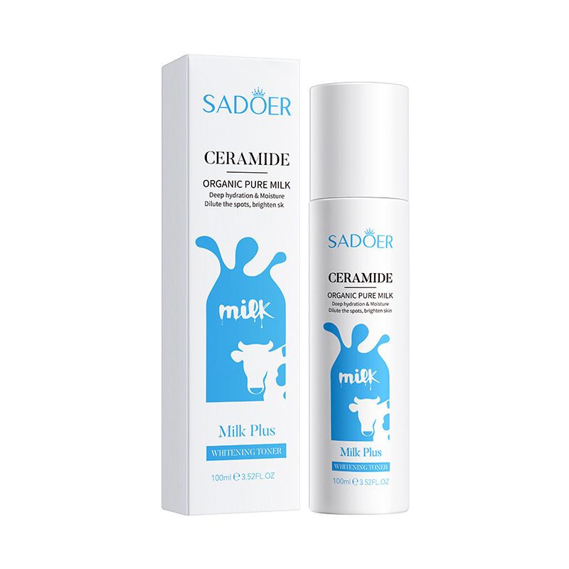 SADOER Ceramide Milk Whitening Toner Feuchtigkeitsspendendes und aufhellendes Wasser auf Englisch_voghion.com