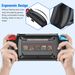 Protective Case for Nintendo Switch Grip Shell with 7 Storage Slots Multi-Angle Adjustable Stand, Handle Cover Shock-Absorption_voghion.com